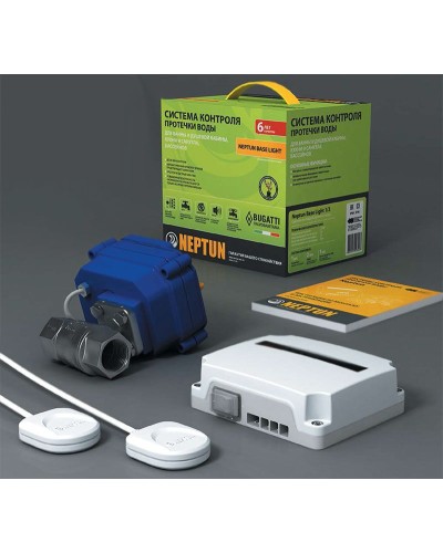 Система контроля протечки воды Neptun Base Light 1/2 100035511900 с одним краном