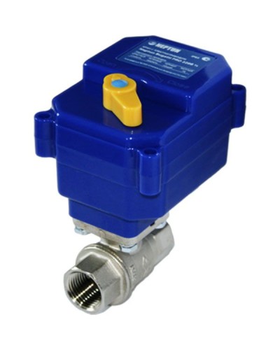 Шаровый кран Neptun Bugatti Pro 220 В 3/4 100035632500 с электроприводом полнопроходной