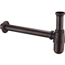 Сифон для раковины WasserKRAFT A095 Темная бронза