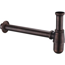 Сифон для раковины WasserKRAFT A095 Темная бронза