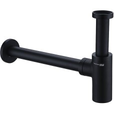 Сифон для раковины WasserKRAFT A094 Черный матовый