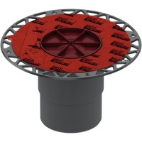 Сифон для душевого трапа Tece Drainpoint S DN100 3607600 вертикальный без декоративной решетки