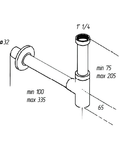 Сифон для раковины Migliore Ricambi 17920 Хром