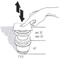 Донный клапан Migliore Ricambi 17956 click-clack Хром