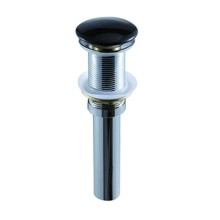 Донный клапан SantiLine SL-111 с переливом Черный