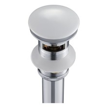 Донный клапан Timo 8011/16 (8011/00-16) click-clack Белый Хром