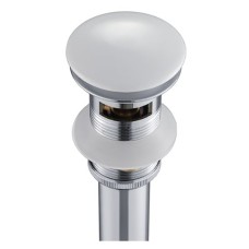 Донный клапан Timo 8011/16 (8011/00-16) click-clack Белый Хром