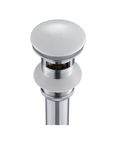 Донный клапан Timo 8011/16 (8011/00-16) click-clack Белый Хром