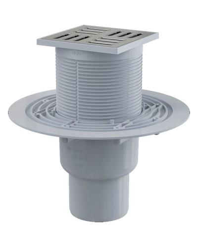 Трап для душа Alcaplast APV201 с решеткой Хром