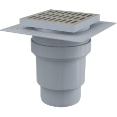 Трап для душа Alcaplast APV13 с решеткой Хром