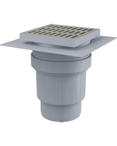 Трап для душа Alcaplast APV13 с решеткой Хром