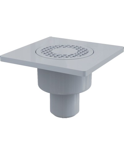 Трап для душа Alcaplast APV4 с решеткой Хром