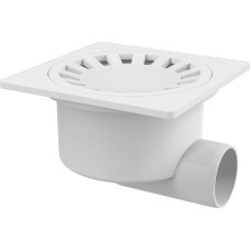 Трап для душа Alcaplast APV15 с решеткой Хром