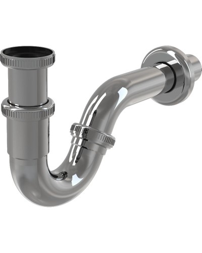 Сифон для биде Alcaplast A45G Хром