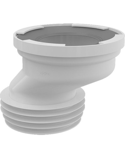 Выпускной патрубок для унитаза Alcaplast A991-40 гофровый Белый