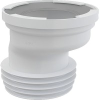 Выпускной патрубок для унитаза Alcaplast A991-20 гофровый Белый