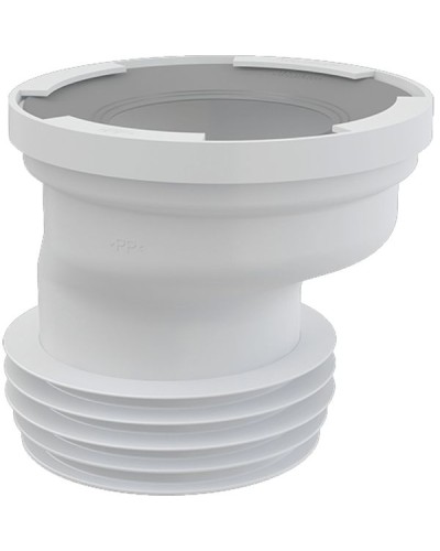 Выпускной патрубок для унитаза Alcaplast A991-20 гофровый Белый