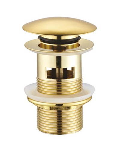 Донный клапан Creavit SF031G click-clack Золото