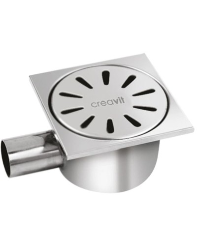 Трап для душа Creavit FS112 с боковым выпуском