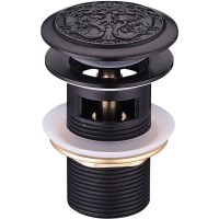 Донный клапан Lemark Jasmine LM6680ORB click-clack Черная бронза