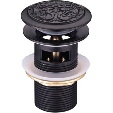 Донный клапан Lemark Jasmine LM6680ORB click-clack Черная бронза