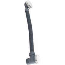 Слив-перелив WasserKRAFT Mindel A158 click-clack Белый матовый