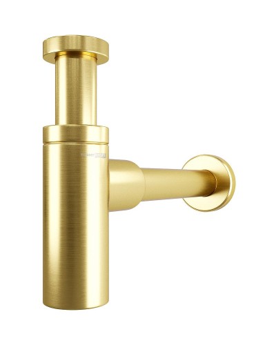 Сифон для раковины WasserKRAFT Aisch A170 Золото матовое