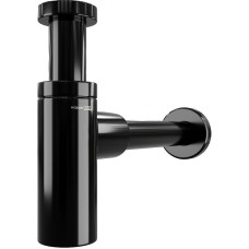 Сифон для раковины WasserKRAFT Glan A171 Черный глянец