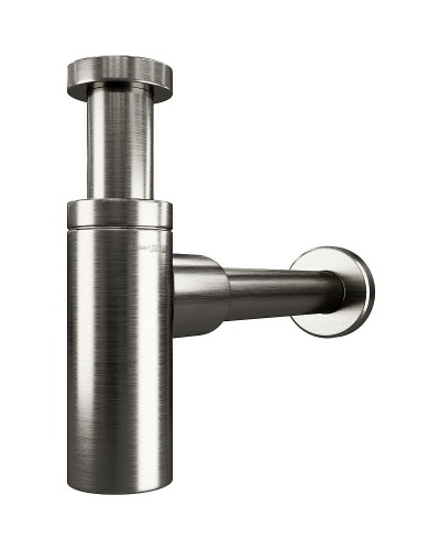 Сифон для раковины WasserKRAFT Wiese A172 Оружейная сталь