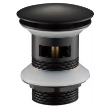 Донный клапан Timo 8011/03 click-clack Черный матовый