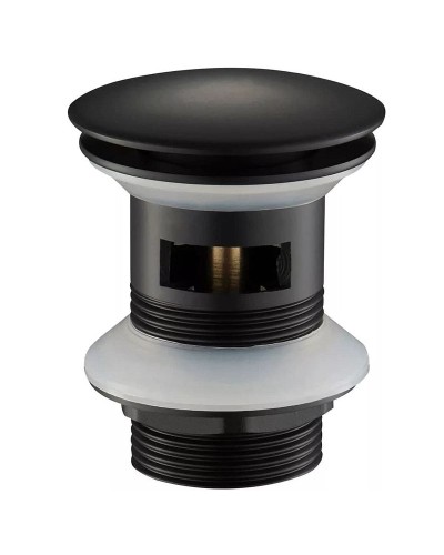 Донный клапан Timo 8011/03 click-clack Черный матовый