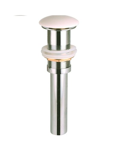 Донный клапан для раковины Ceramica Nova CN2000MW click-clack Белый матовый