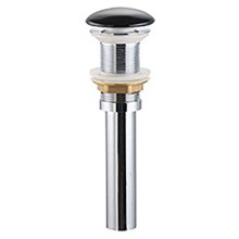 Донный клапан для раковины Ceramica Nova CN2000MB click-clack Черный матовый