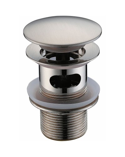 Донный клапан WasserKRAFT A073 click-clack Хром матовый