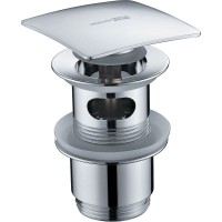 Донный клапан WasserKRAFT A105 click-clack Хром
