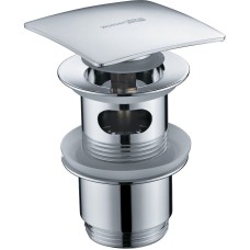 Донный клапан WasserKRAFT A105 click-clack Хром