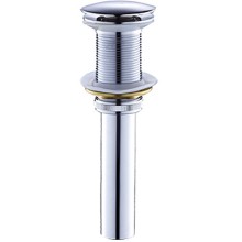 Донный клапан SantiLine SL-106 Click-Clack Хром