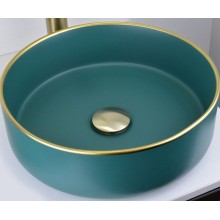 Донный клапан Bronze de Luxe Scandi 21971BR click-clack Бронза