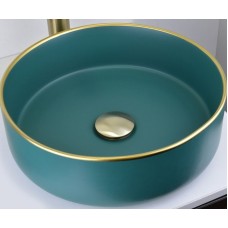 Донный клапан Bronze de Luxe Scandi 21971BR click-clack Бронза