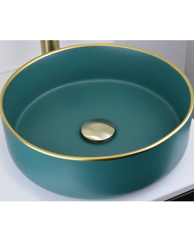 Донный клапан Bronze de Luxe Scandi 21971BR click-clack Бронза