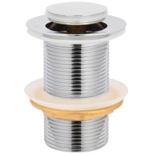 Донный клапан CeramaLux RD014 Click-Clack Хром