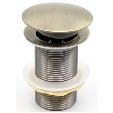 Донный клапан CeramaLux RD008 Click-Clack Бронза