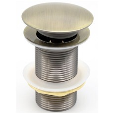 Донный клапан CeramaLux RD008 Click-Clack Бронза