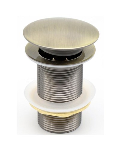 Донный клапан CeramaLux RD008 Click-Clack Бронза