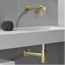 Сифон для раковины CeramaLux RD016 Бронза