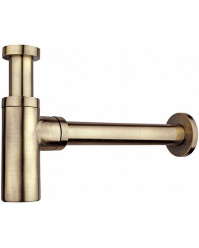 Сифон для раковины CeramaLux RD016 Бронза