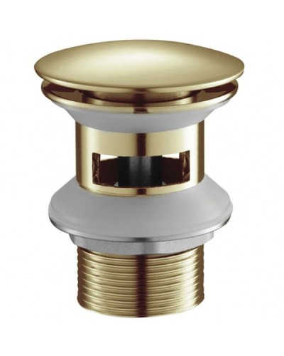 Донный клапан Timo 8011/17 click-clack Золотой матовый