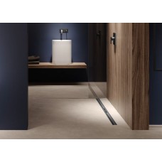 Душевой лоток Tece Drainprofile 120 671201 с решеткой PVD Brushed Black Chrome