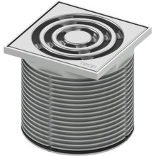 Трап для душа Tece Drainpoint 120 KDP-S120 с решеткой Хром