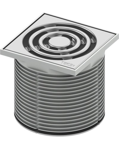 Трап для душа Tece Drainpoint 120 KDP-S120 с решеткой Хром